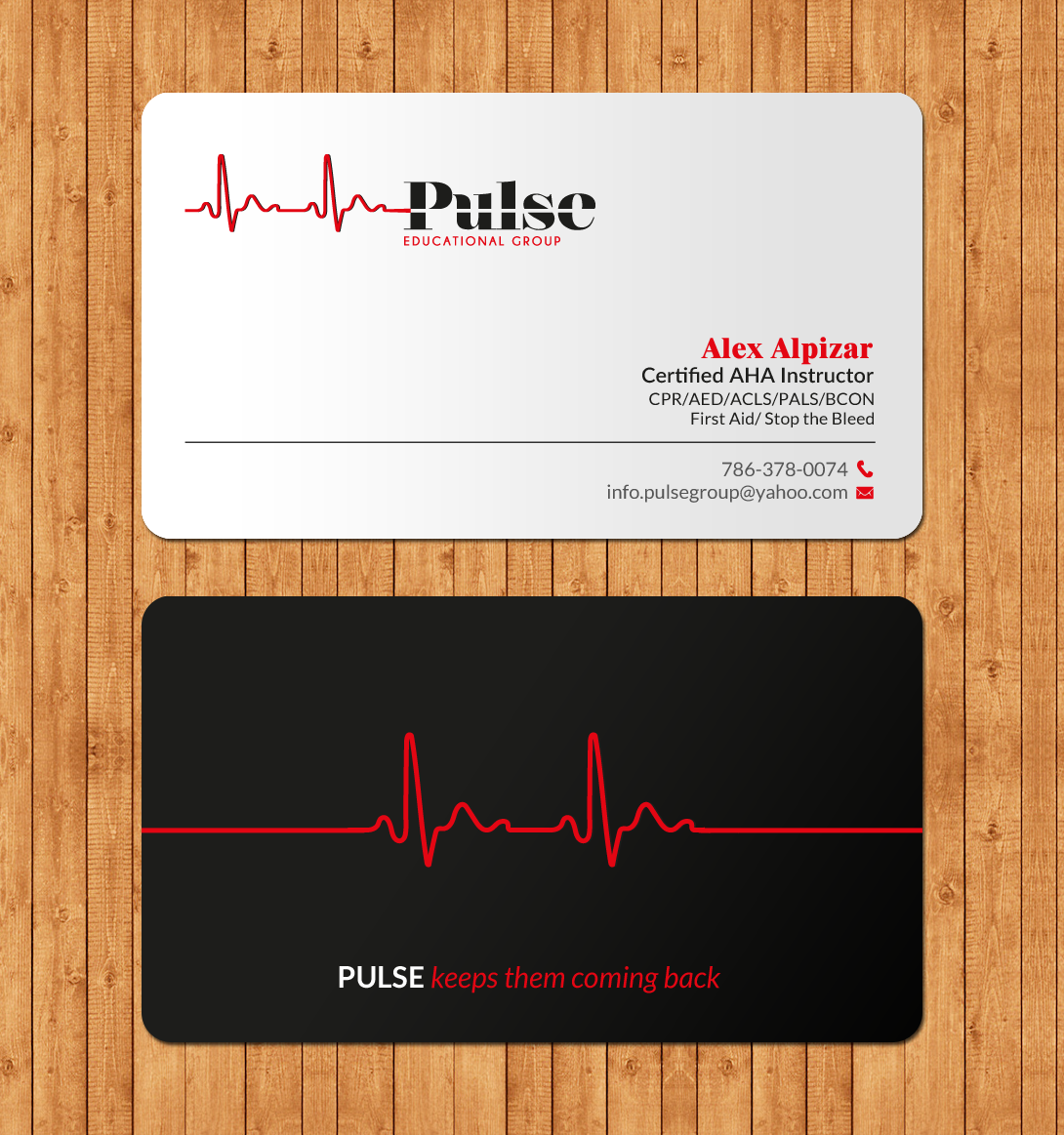 Business Card Design by chandrayaan.creative for Pulse Educational Group | Design #20282710