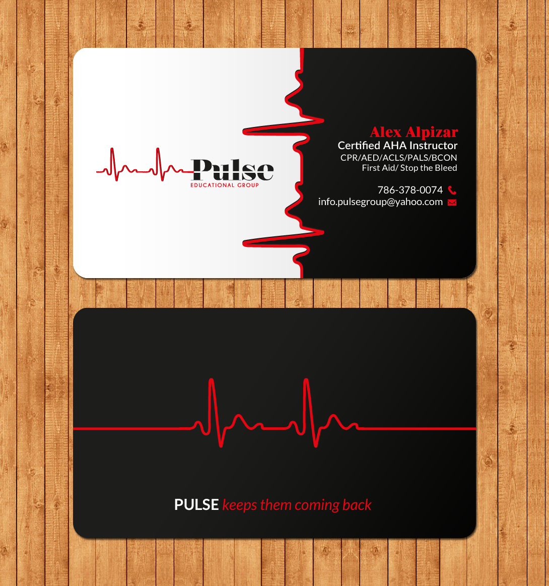 Business Card Design by chandrayaan.creative for Pulse Educational Group | Design #20282711