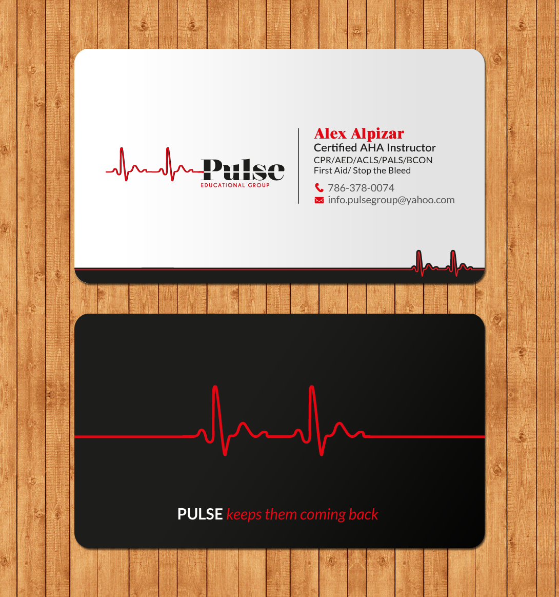 Business Card Design by chandrayaan.creative for Pulse Educational Group | Design #20282716