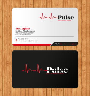 Business Card Design by chandrayaan.creative for Pulse Educational Group | Design: #20282812