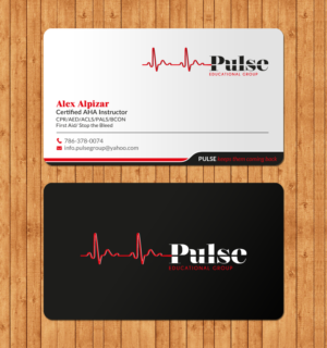Healthcare Consultant for education | Visitenkarten-Design von chandrayaan.creative