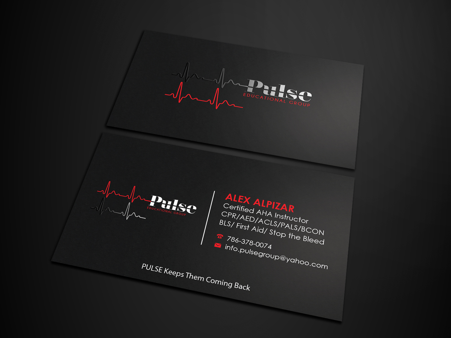 Business Card Design by Tripti Ranjan Gain for Pulse Educational Group | Design #20306175
