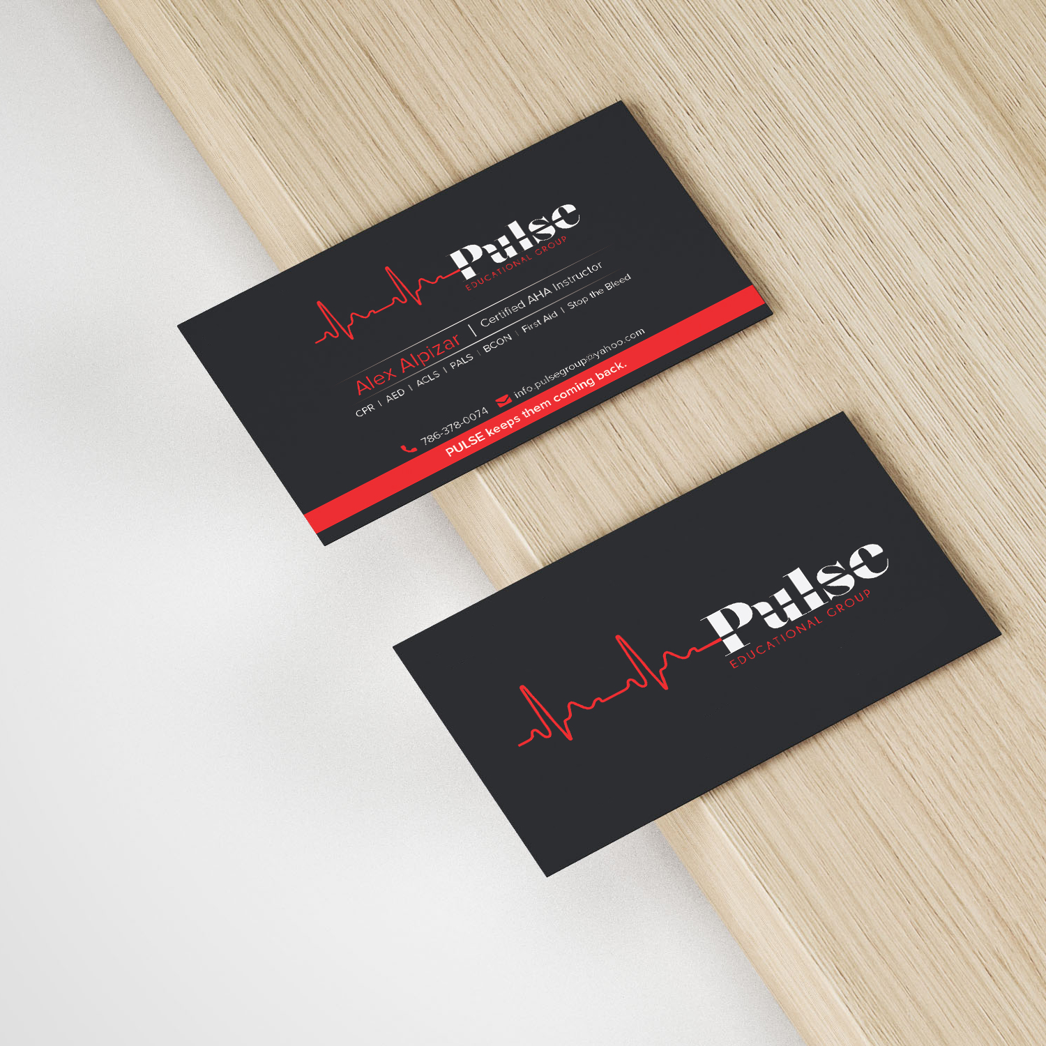 Business Card Design by Maxo-Biz for Pulse Educational Group | Design #20280754