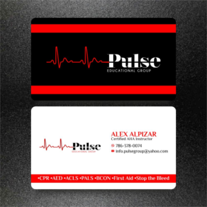 Diseño de Tarjeta de Presentación por Rajiv Kumar para Pulse Educational Group | Diseño: #20317036