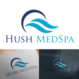 Diseño de Logo por JAFRIN para Hush MedSpa | Diseño: #20275797