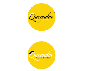 Queendin -  Café & Desserts | Logo Design by Juli creation