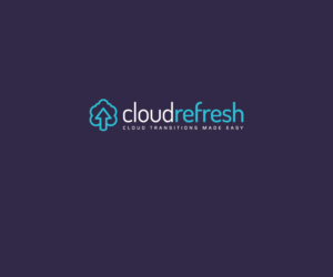 cloud refresh, cloud transitions made easy | Logo Design by GreenLamp
