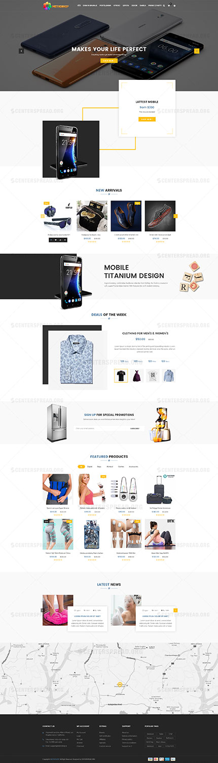 Web Design by CENTERSPREAD for this project | Design #20332963