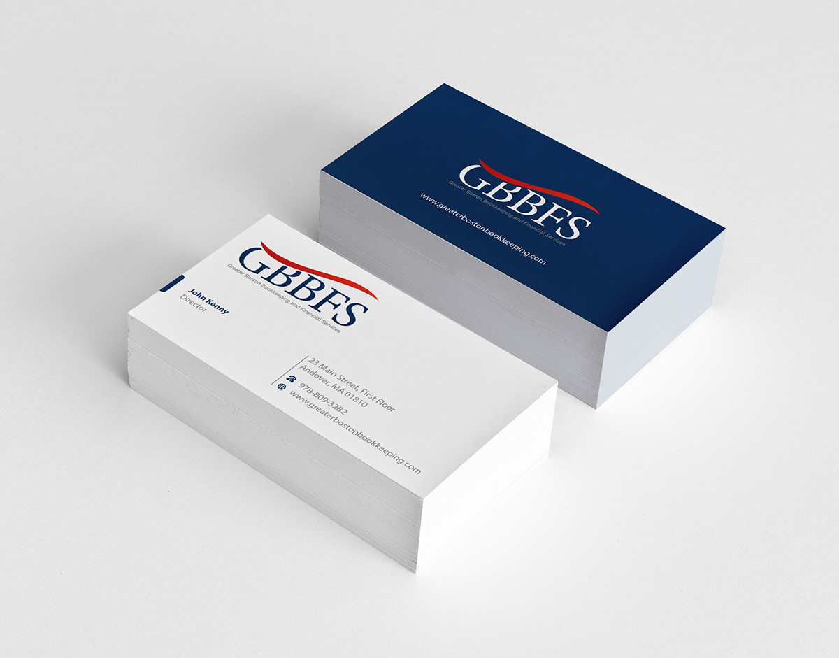 Stationery Design by BrandWar for Greater Boston Bookkeeping and Financial Services | Design #2924971