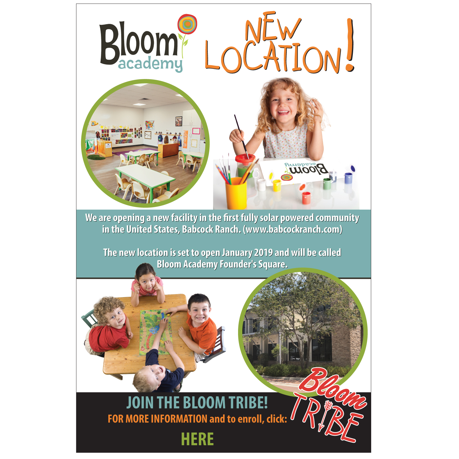 Advertisement Design by Kings Bishop Design for Bloom Academy | Design #20325666