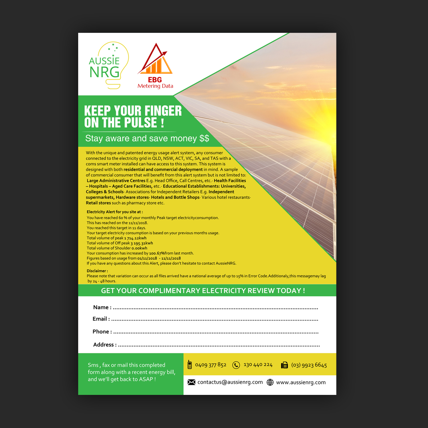 Flyer Design by Schöpfer for this project | Design #20284758