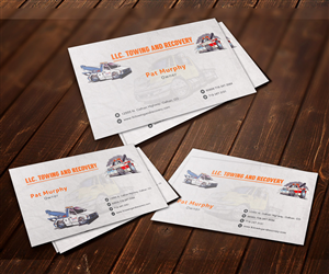 LLC Towing and Recovery | Visitenkarten-Design von Turkii