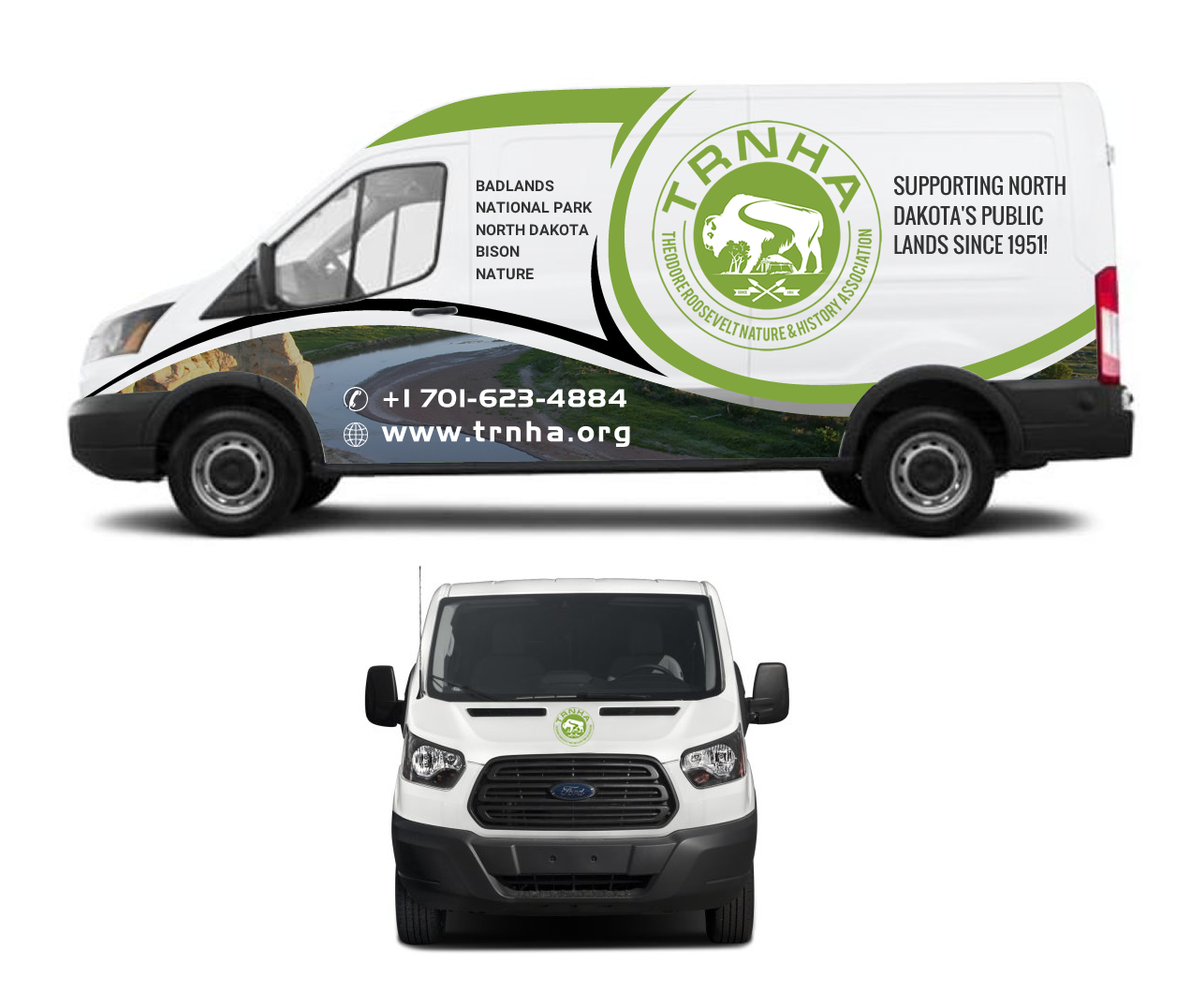Car Wrap Design by Infinitive Technology for Theodore Roosevelt Nature & History Association | Design #20347203