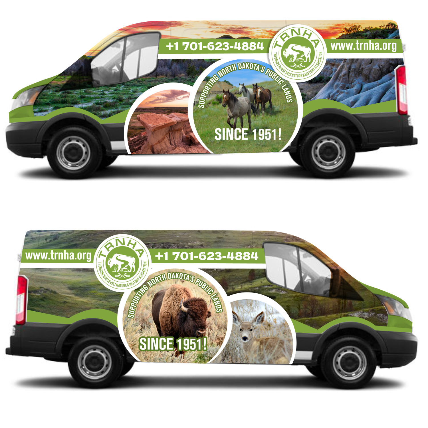 Car Wrap Design by elveneclipse for Theodore Roosevelt Nature & History Association | Design #20330557