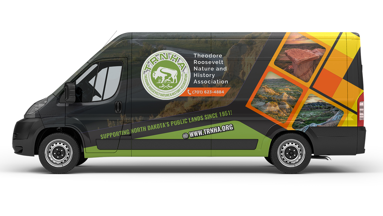 Car Wrap Design by SAI DESIGNS for Theodore Roosevelt Nature & History Association | Design #20350154