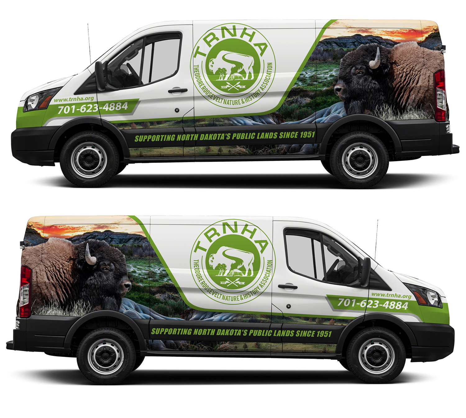Car Wrap Design by dedenambrol for Theodore Roosevelt Nature & History Association | Design #20337649