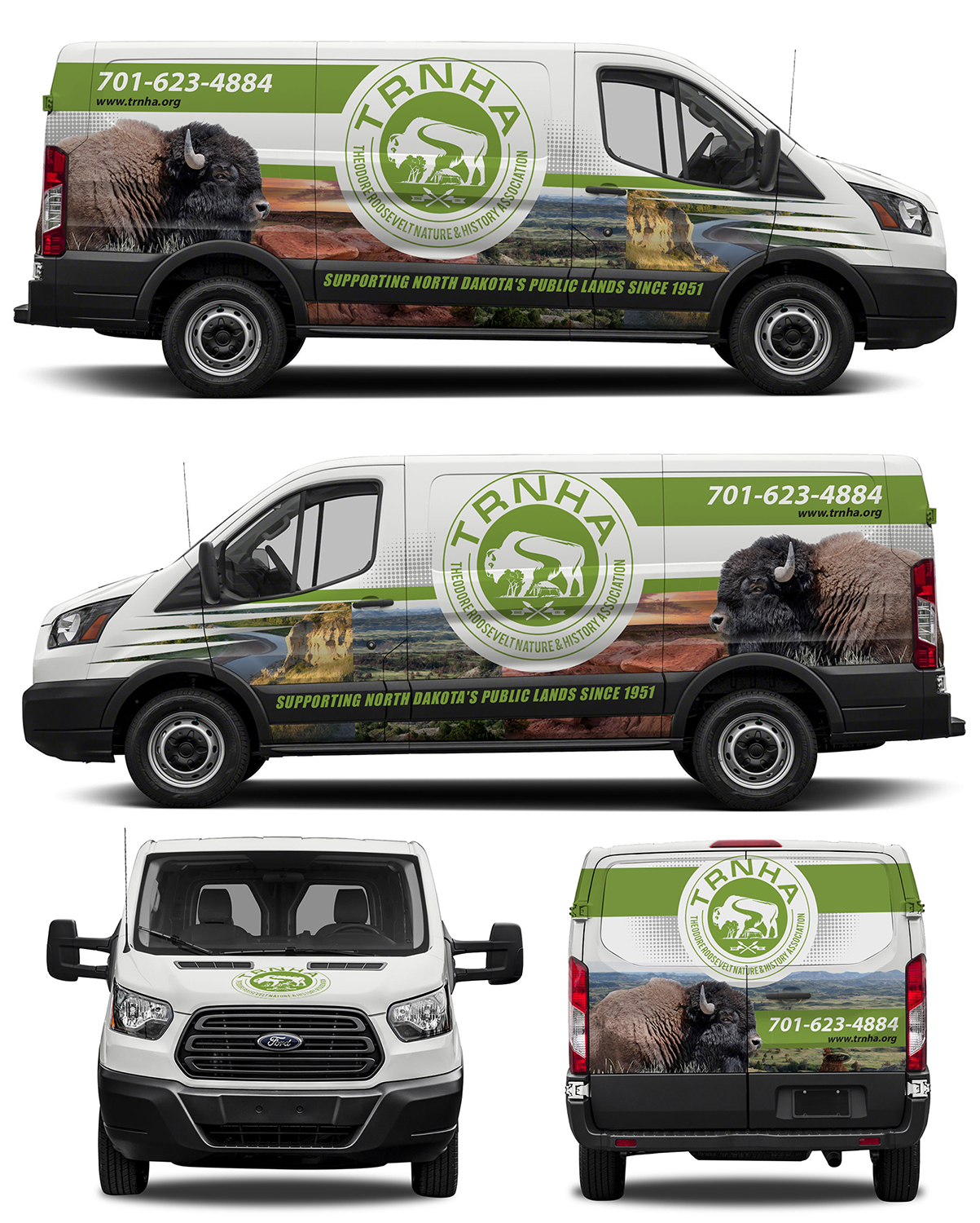 Car Wrap Design by dedenambrol for Theodore Roosevelt Nature & History Association | Design #20339111