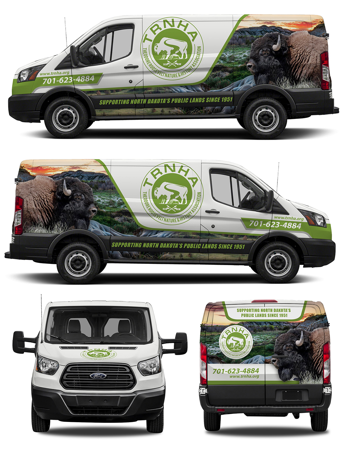 Car Wrap Design by dedenambrol for Theodore Roosevelt Nature & History Association | Design #20377460