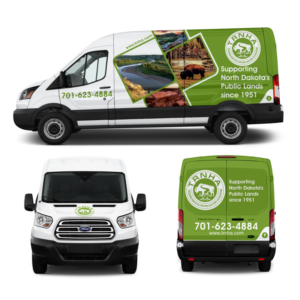 Car Wrap Design by DG+ for Theodore Roosevelt Nature & History Association | Design: #20372756