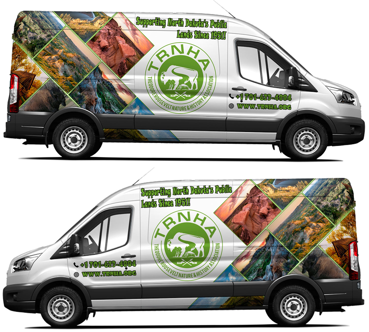 Car Wrap Design by The Faisal for Theodore Roosevelt Nature & History Association | Design #20319687