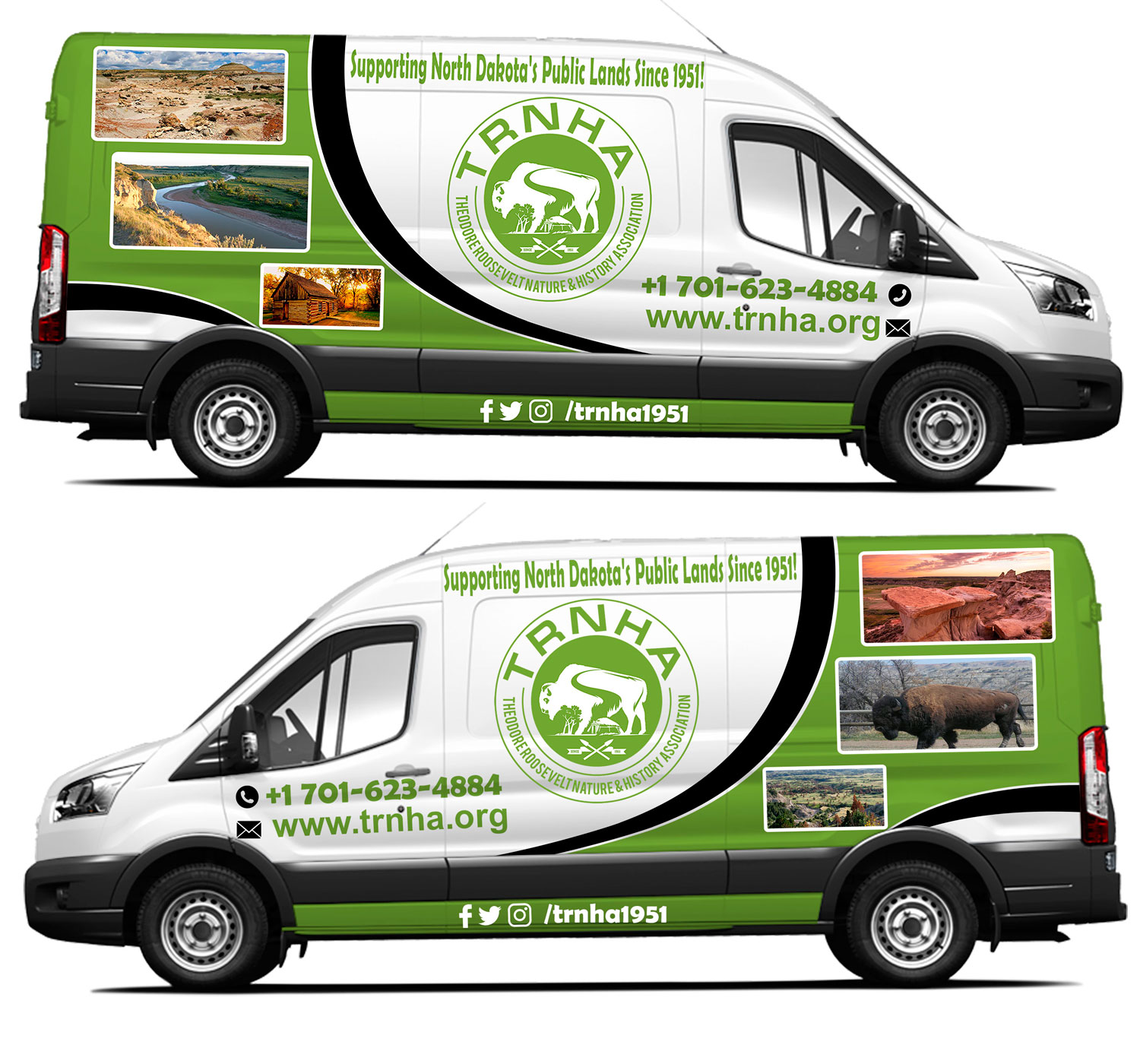 Car Wrap Design by The Faisal for Theodore Roosevelt Nature & History Association | Design #20378580