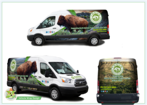 TRNHA Van showing our support for the National Park Service | Car Wrap-Design von Azhoeck