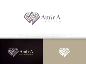 Amir A Diamonds | Logo Design by artswolf