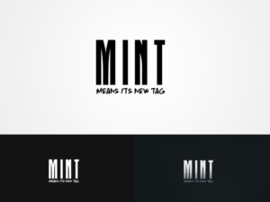 MINT with text under it saying 