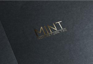 MINT with text under it saying 