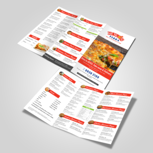 Menü-Design von debdesign für Koko's Pizza | Design: #20333097