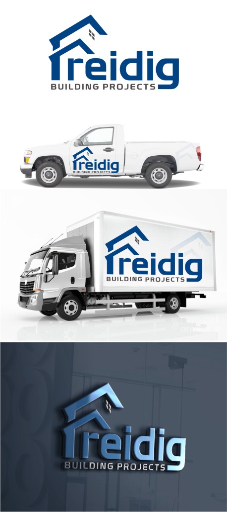 Logo Design by Soul Light for Freidig Building Projects | Design #20345269