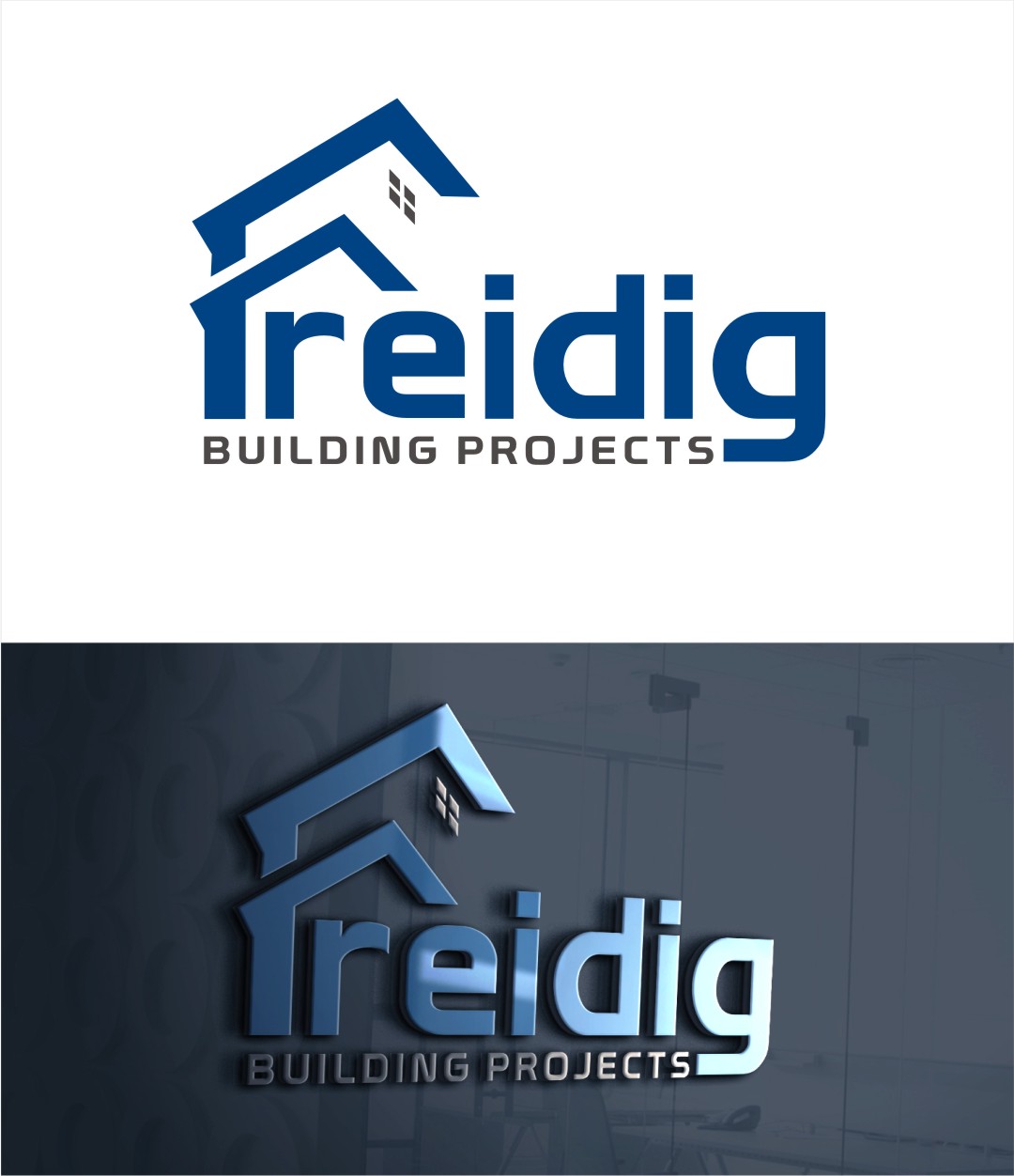 Logo Design by Soul Light for Freidig Building Projects | Design #20347665