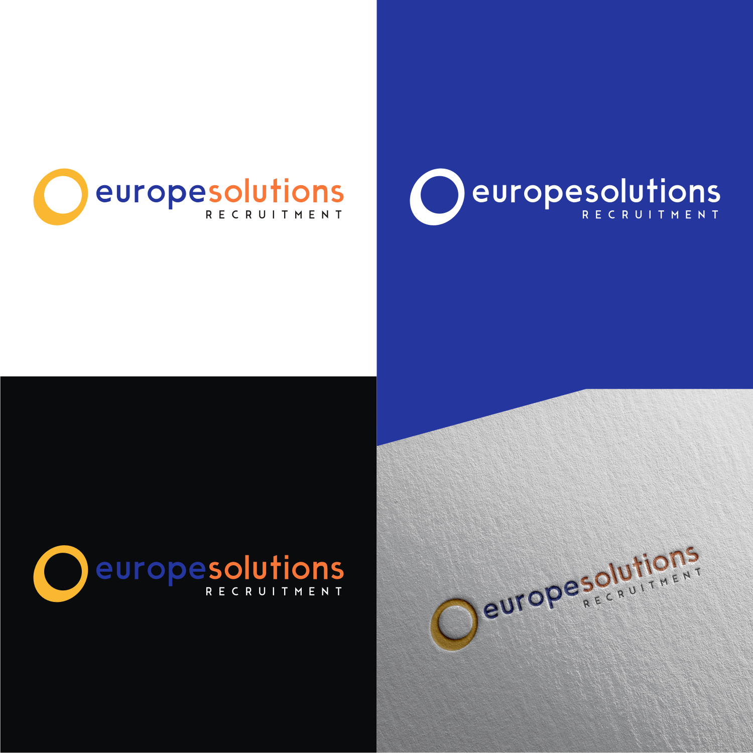 Logo Design by T I K H E - L M W for Europe Solutions UK Ltd | Design #20331861