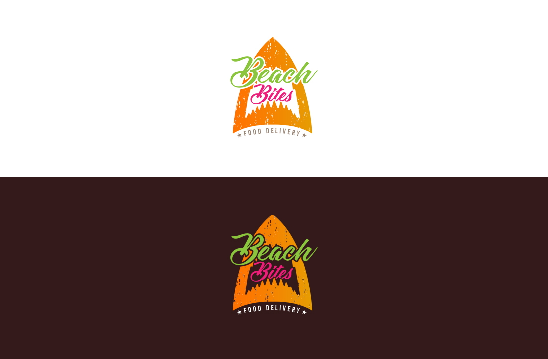 Playful Modern Delivery Service Logo Design For Beach Bites By Logo Design By Gldesigns For This Project 20292140