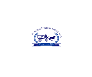 Johnson Funeral Home, Inc., Est. 1940; Prentiss, MS | Logo Design by Tt design