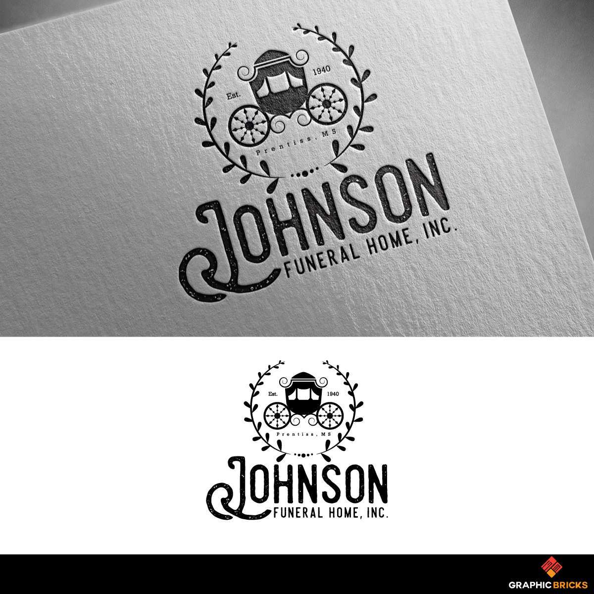 Logo Design by Graphic Bricks for Johnson Funeral Home, Inc.  | Design #20291614