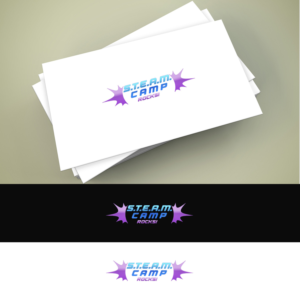 STEAMCamp Rocks! | Logo Design by ClearDesign