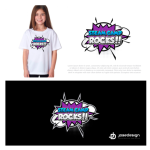 STEAMCamp Rocks! | Logo Design by JoseDesign