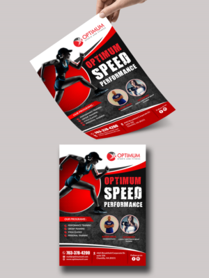 OPTIMUM SPEED PERFORMANCE | Design de Flyer par innovative earth