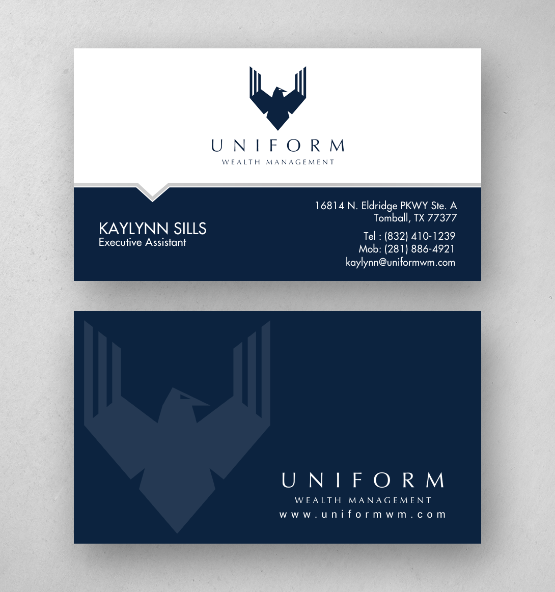 Business Card Design by chandrayaan.creative for this project | Design #20290688