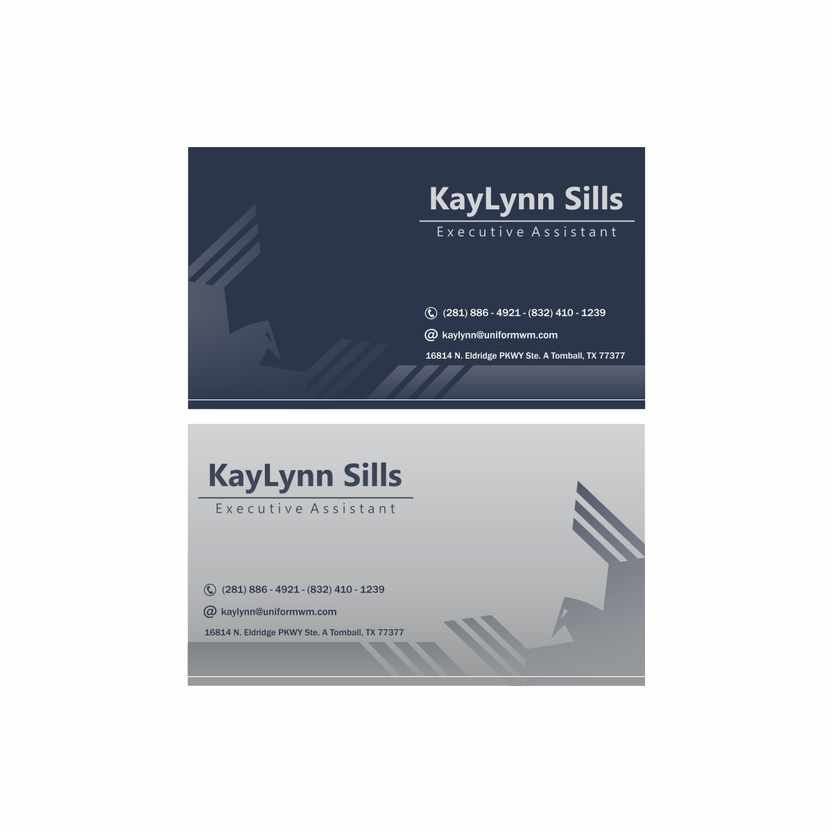 Business Card Design by alqiano 2 for this project | Design #20403011