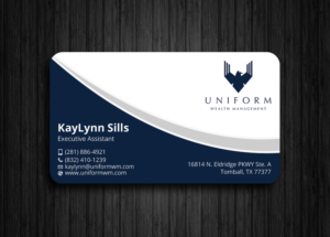 Business Card Design by Seerat Razzaki for this project | Design: #20289513