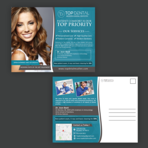 Top dental* | Postcard Design by Schöpfer
