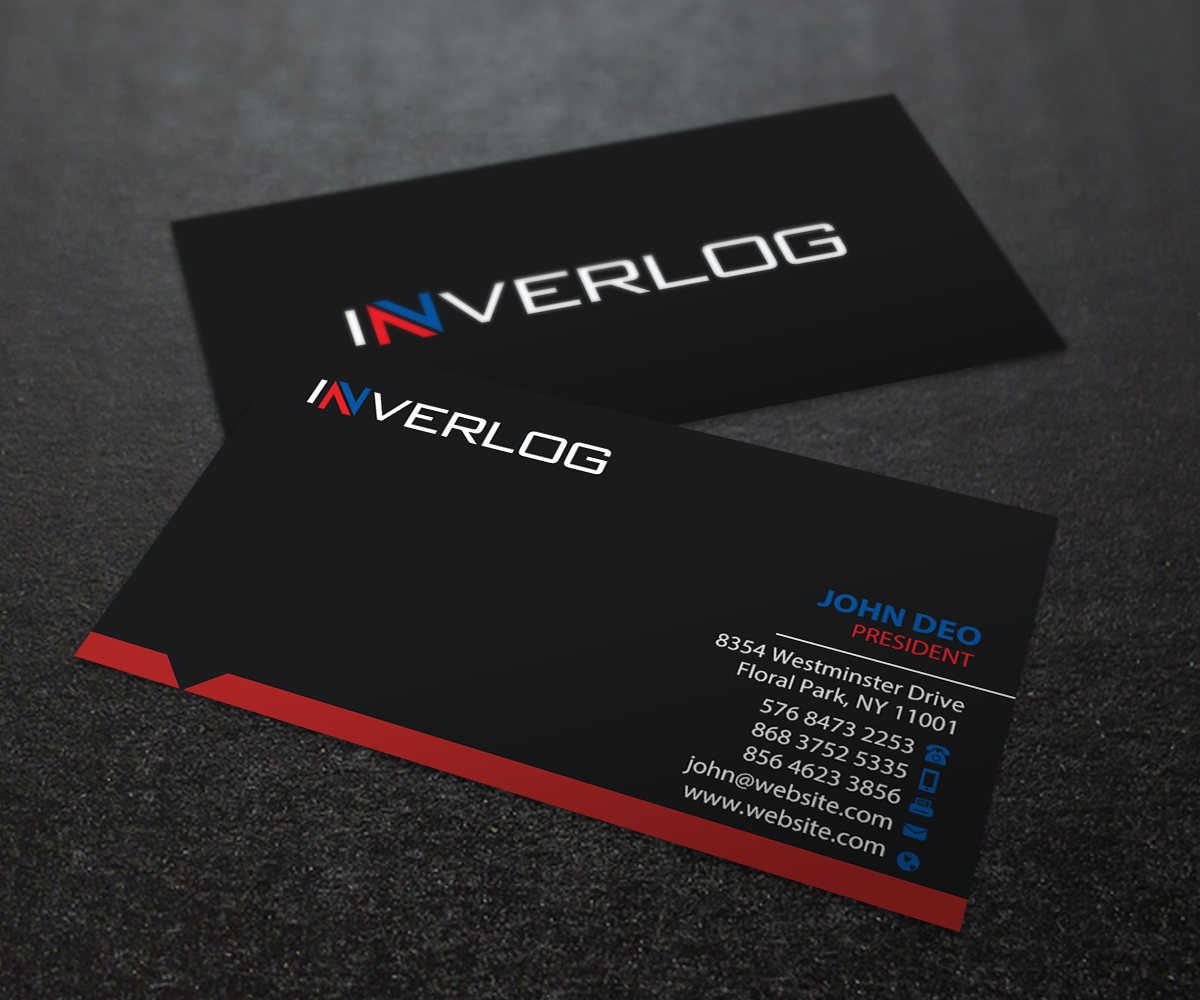 Design de Papeterie par Brand aid pour INVERLOG SA | Design #20288698