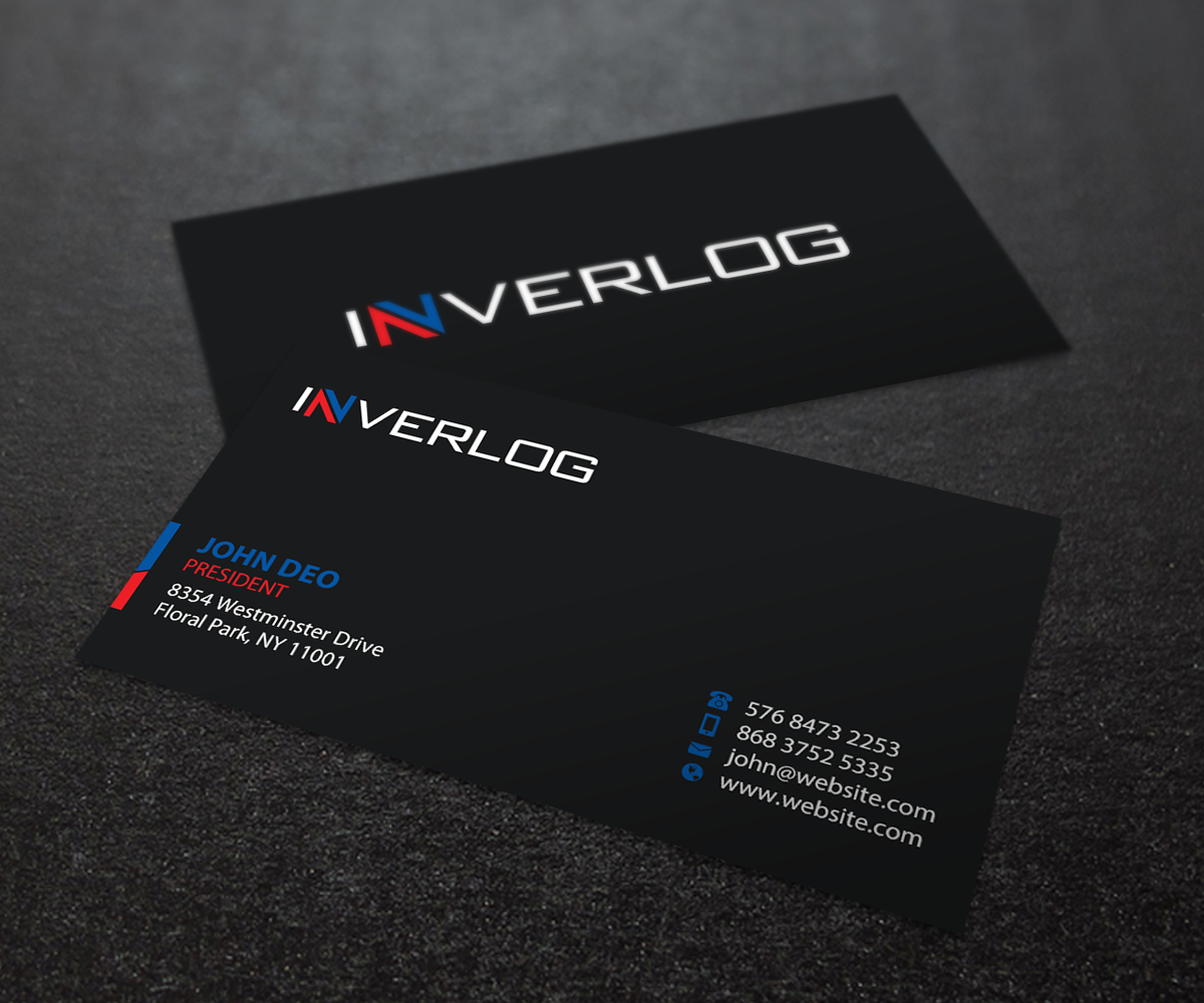 Design de Papeterie par Brand aid pour INVERLOG SA | Design #20290934