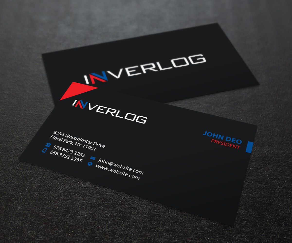 Stationery Design by Brand aid for INVERLOG SA | Design #20290936