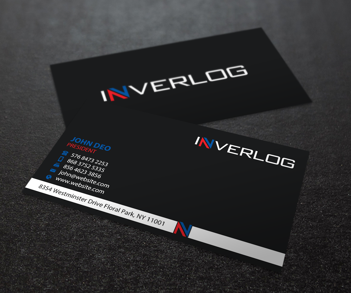 Stationery Design by Brand aid for INVERLOG SA | Design #20290937
