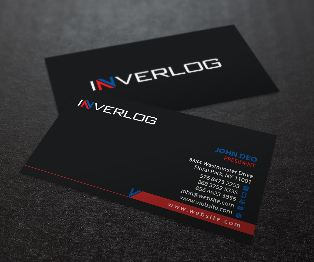 Stationery Design by Brand aid for INVERLOG SA | Design #20290943