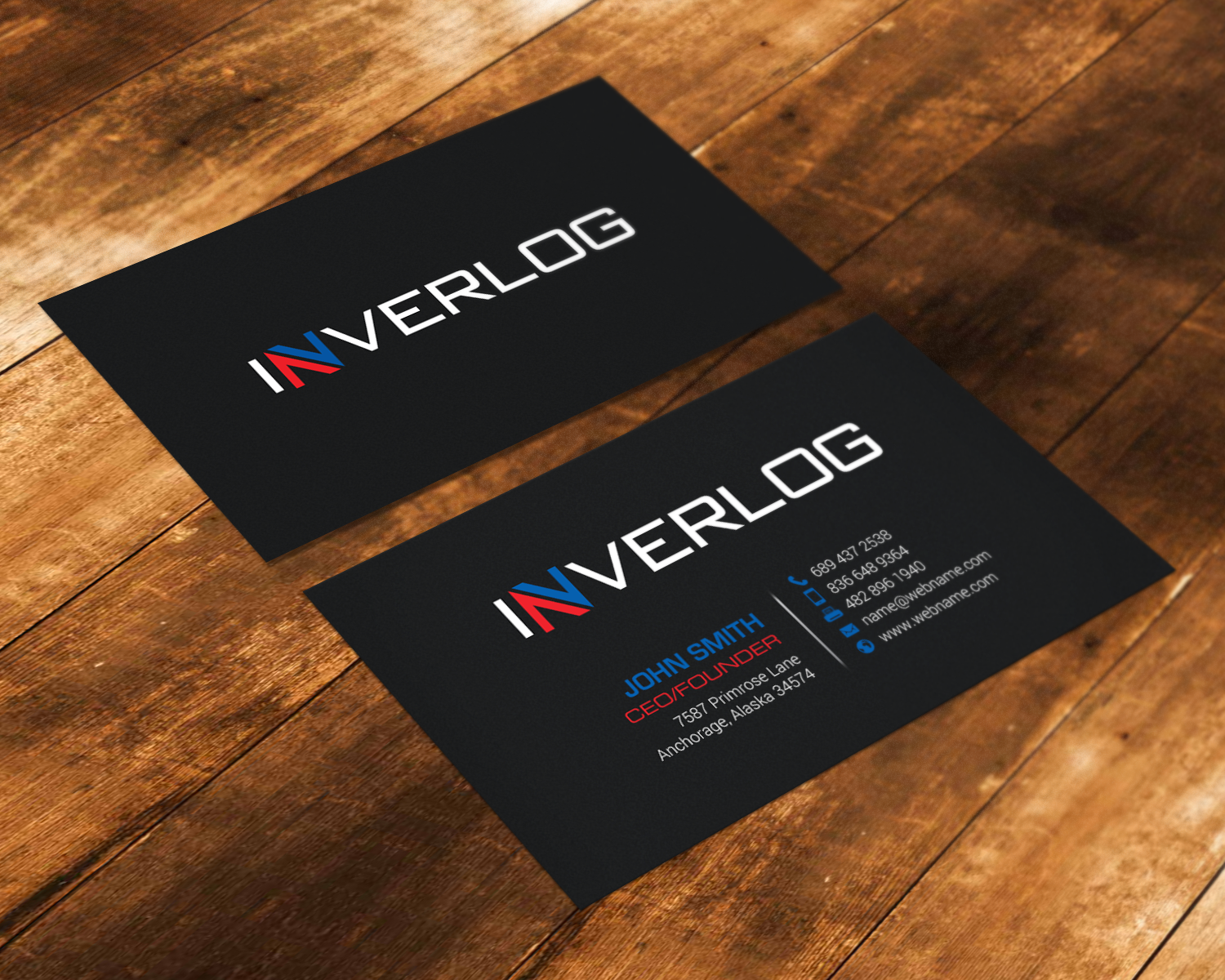 Stationery Design by chandrayaan.creative for INVERLOG SA | Design #20286654