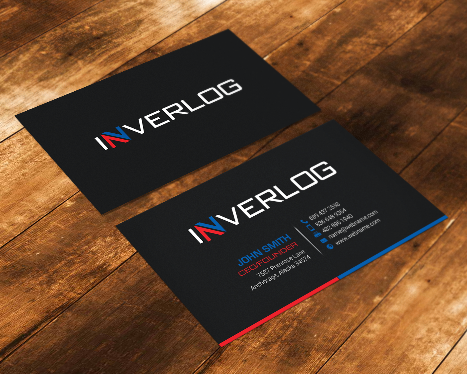 Design de Papeterie par chandrayaan.creative pour INVERLOG SA | Design #20286655